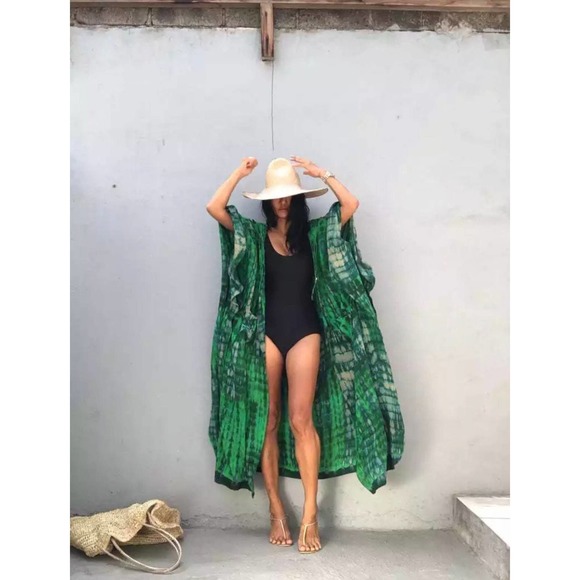 Bohemian Beach Kimono| Printed Kimono| Gifts for Her| Boho Clothing - Picture 1 of 2